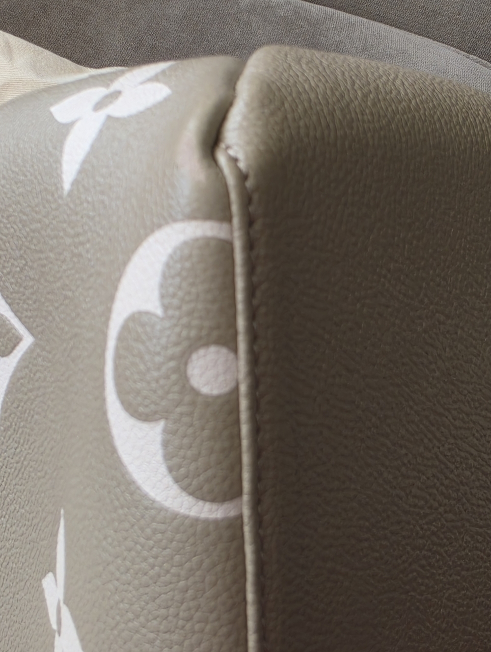 Louis Vuitton Bicolor Petit Palais in Dove/Cream - Picture 7 of 15